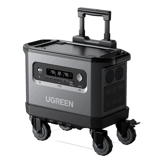 Ugreen Powerroam Taşınabilir Güç Kaynağı - 2048WH Kapasite, 2400W (U-Turbo 3500W) Çıkış Gücü, Ev, Karavan ve Dış Mekan Kullanımı Için Lifepo4 Bataryalı Solar Jeneratör - (Ugreen Türkiye Garantili)