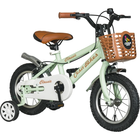 CESA BİSİKLET Cesa Bike Classic Model 12 Jant Bisiklet  Nikelaj Çamurluk 2-4 Yaş Çocuk Bisikleti