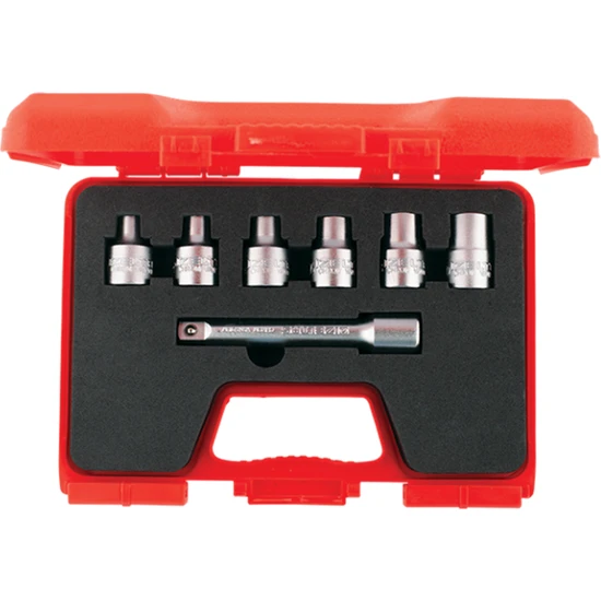 İzeltaş 1/2'' Star (Torx) Lokma Anahtar Takımı 7 Parça 1113006007