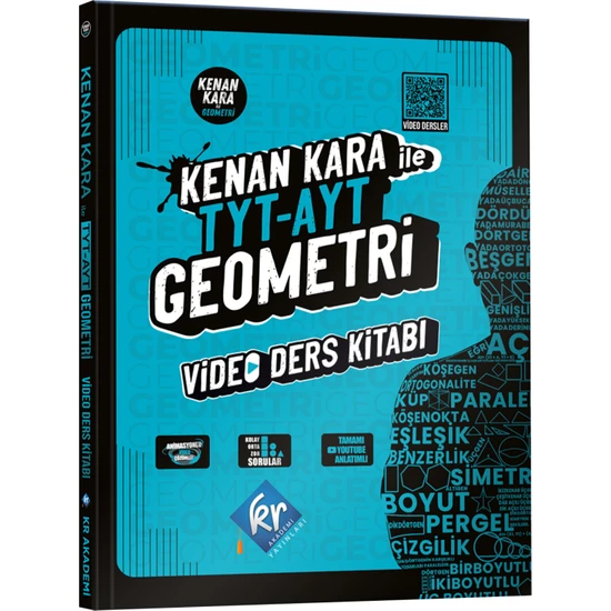 Kr Akademi Yayınları  Kenan Kara İle TYT - AYT Geometri Video Ders Kitabı