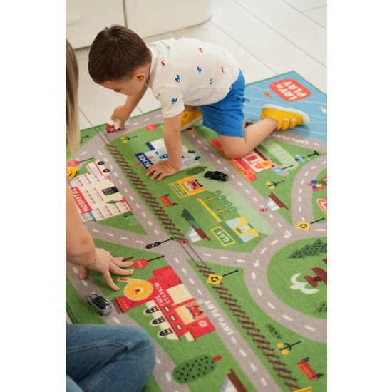 LAY'n PLAY CITY & TRAFFIC ÇOCUK OYUN HALISI - ŞEHİR & TRAFİK