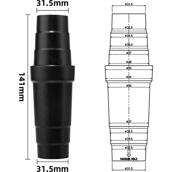 Mirror32 3 Adet 31.5mm Elektrikli Süpürge Adaptörleri Fiyatı