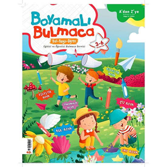 Boyamalı Bulmaca 5. Sayı - 2024