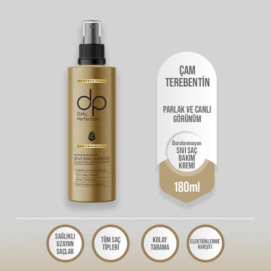 Dp Daily Perfection Çam Terebentin  Sıvı Saç Kremi  180 ml