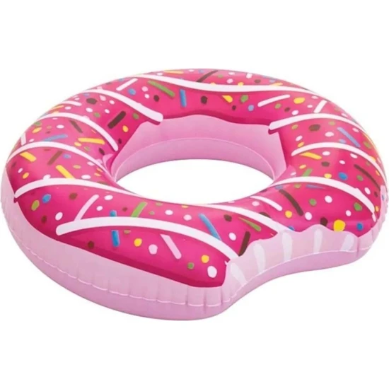 Nidage Yeşil Büyük Donut 107 cm Yetişkin Deniz Simidi