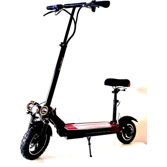 Veps New Speed Offroad Elektrikli Scooter Ayarlanabilir Koltuklu Katlanabilir 800W 45KM Hız 50KM Menzil