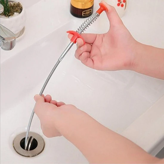 Clamp Tıkalı Lavabo ve Gider Boruları Açma Aparatı Kıskaçlı (4506)