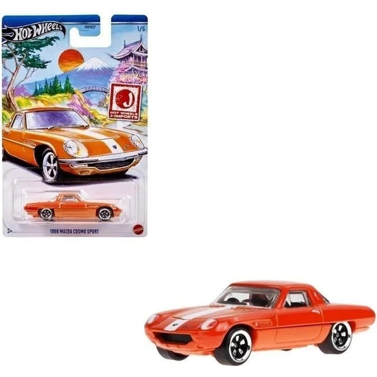 Hot Wheels J-Imports - 1968 Mazda Cosmo Sport HWR57 - HRT00