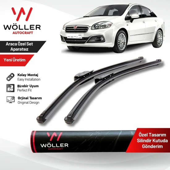 Wöller Fiat Linea Silecek 2007 2017 Silecek Takımı Araca Özel