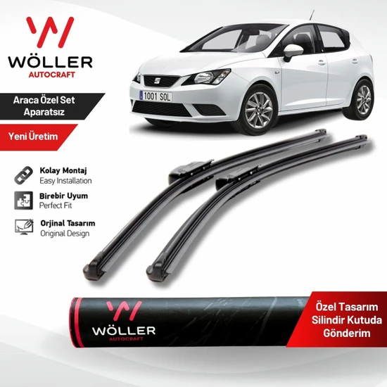 Wöller Seat Ibiza Silecek 2009 2016 Arası Uyumlu Silecek Takımı Araca Özel