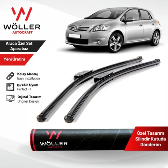 Wöller Toyota Auris Silecek 2007 2012 Silecek Takımı Araca Özel