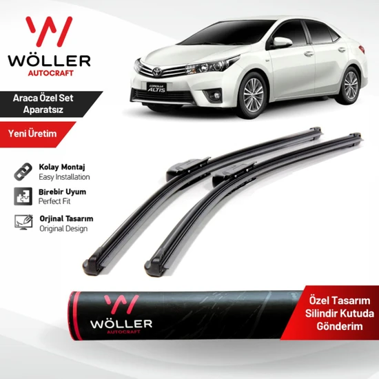 Wöller Toyota Corolla Silecek 2013 2018 Silecek Takımı Araca Özel