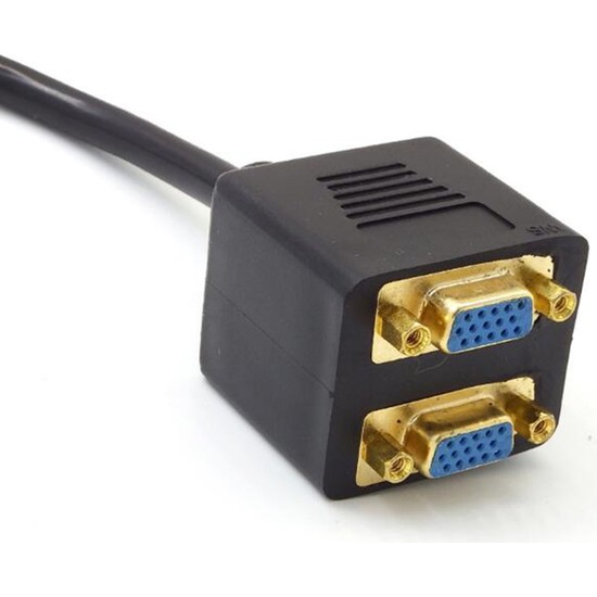 Bearrt Dvi Erkek Vga Di I Splitter Kablo Adapt R Vga One In