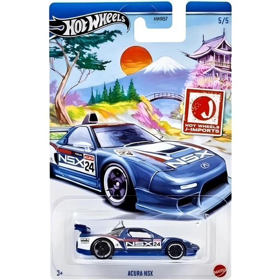 Hot Wheels Temalı Arabalar Özel Seri Acura Nsx Hrt04