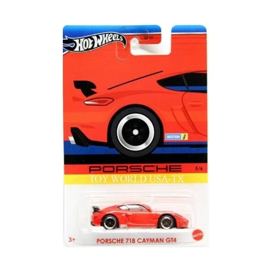 Hot Wheels Porsche - Porsche 718 Cayman Gt4 HRW60