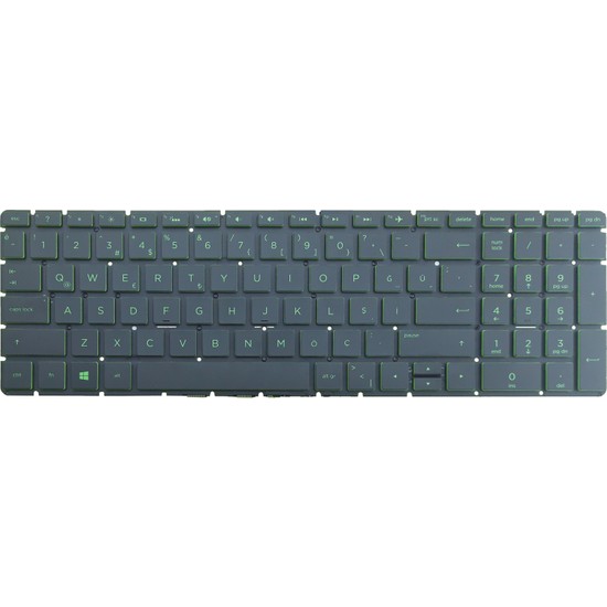 Hp TPN-C129, TPN-C130, TPN-Q191 Klavye Işıklı (Yeşil) Fiyatı
