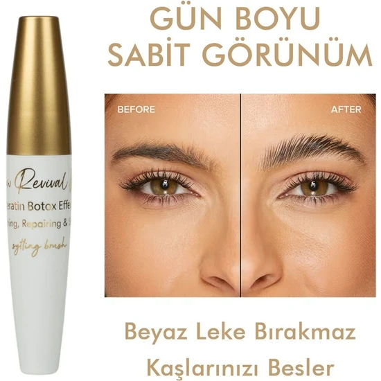 Revival Kaş Şekillendirici ve Sabitleyici Botox Etkili Kaş Waxı - Kaşlarınıza Canlılık Katar