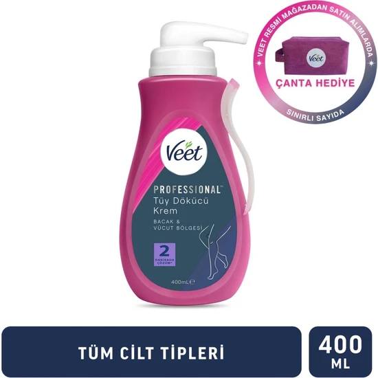 Veet Professional 400ml Tüy Dökücü Krem