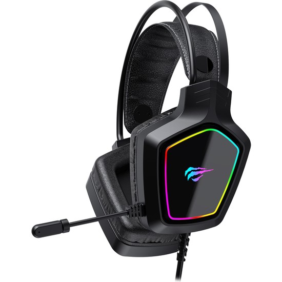 Havit Gamenote H656U 7.1 RGB Gaming Kulaklık - Siyah USB Bağlantılı Mikrofonlu Oyun İçin