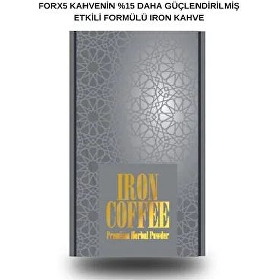 Forx5 Iron Herbal Iron Coffee 30'lu Kahve