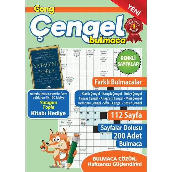 Gong Çengel Bulmaca 3. Sayı - 2024