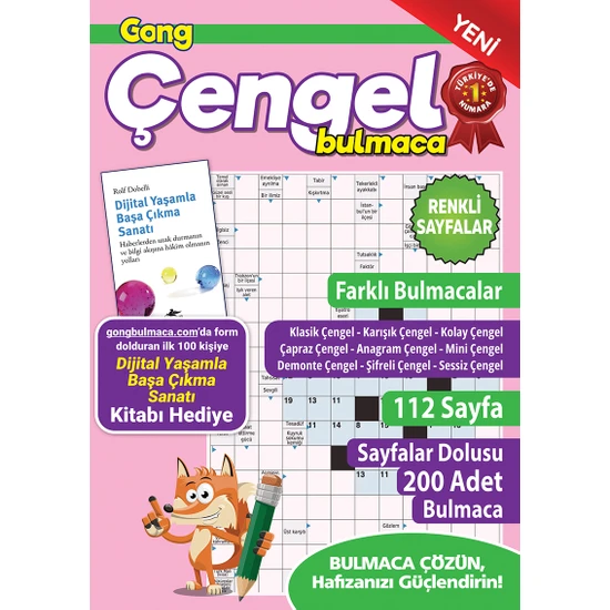 Gong Çengel Bulmaca 2. Sayı - 2024