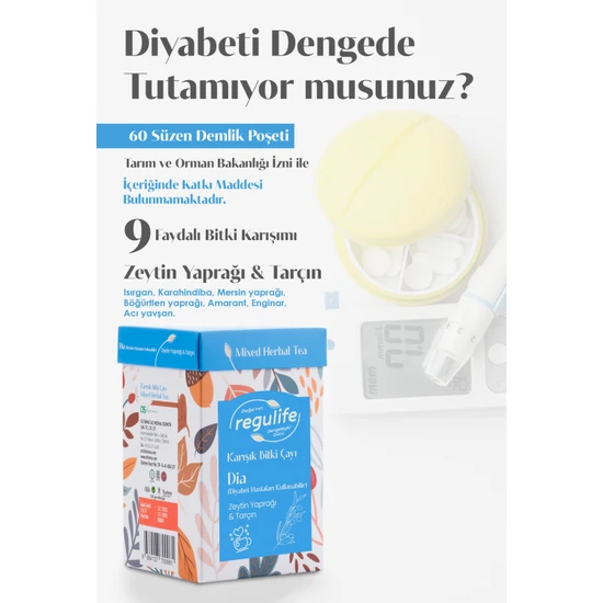 Regulife Şeker (Diyabet Çayı)