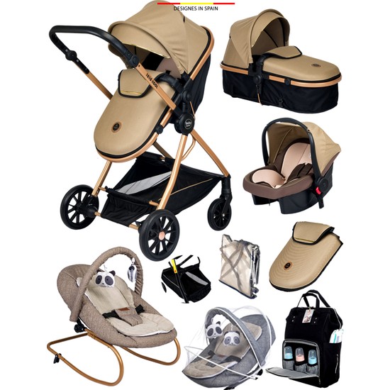 Baby Home 9 In 1 Yeni Doğan Full Set 1010 Travel Seyahat Sistem Bebek Arabası 330 Sallanır Ev Tipi Ana Kucağı