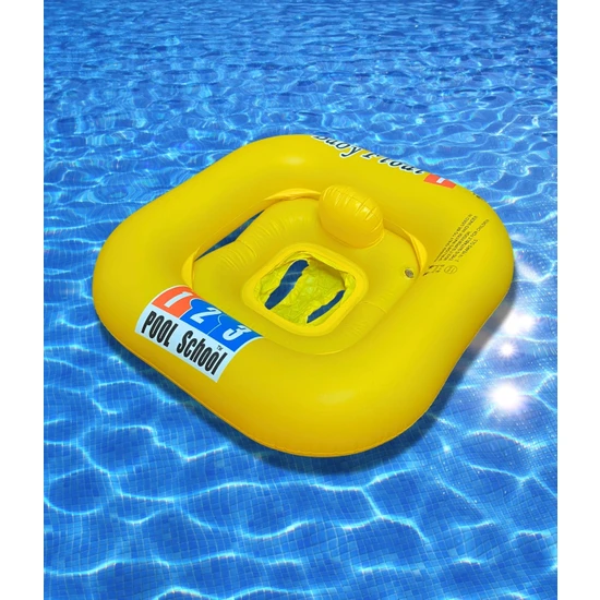 Tuengi Store 0-3 Yaş Bacak Geçmeli Oturaklı Baby Float Şişme Deniz Havuz Simidi Bebek Simidi 70 cm