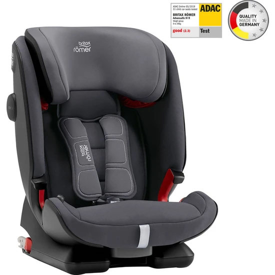 Britax Römer Advansafix IV R Oto Koltuğu 9-36 Kg Storm Grey