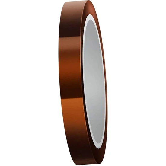 LD Teknoloji Kapton Tape Yanmaz Bant 10 mm 30 Metre 10 Adet