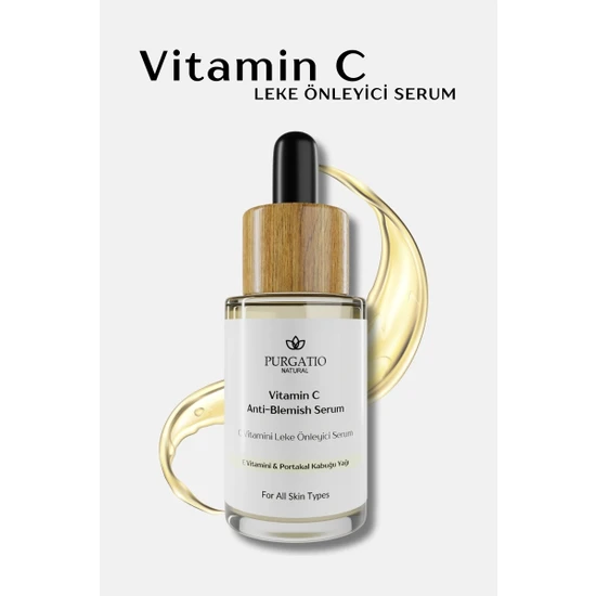 C Vitamini Cilt Tonu Eşitleyici ve Leke Önleyici Serum