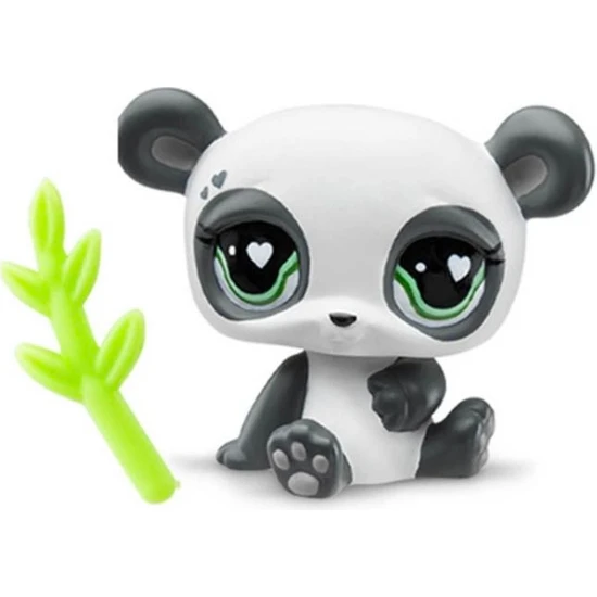 Littlest Pet Shop Minişler Tekli Paket S1 - Siyah Beyaz Panda