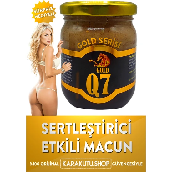 Gold Q7 Kuvvet Macunu Epimedyumlu