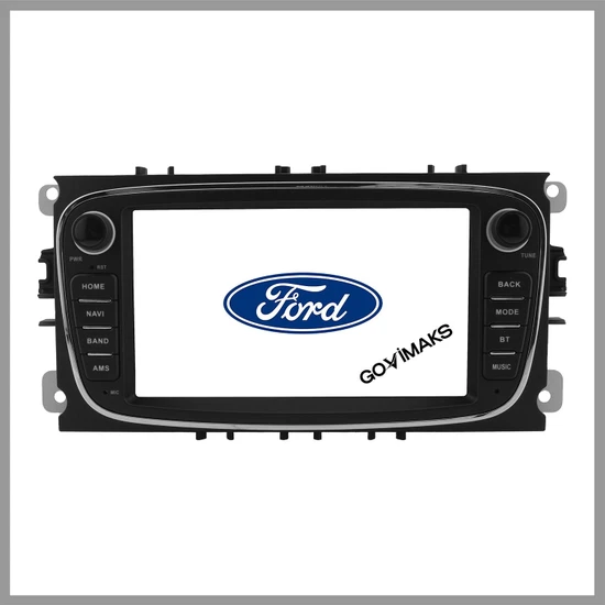 Govimaks Ford Connect-Mondeo-Focus Siyah 4 GB Ram 64 GB Hafıza Androıd Multımedıa Teyp