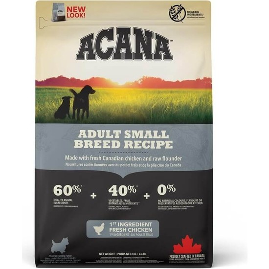 Acana Heritage Tahılsız Küçük Irk Yetişkin Köpek Maması 2 Kg