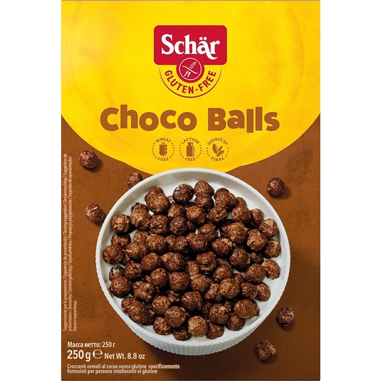 Schar Choco Balls Çikolata Kaplı Mısır Gevreği 250 G