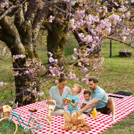 İyonk Home Kamp Matı, Su Geçirmez, Katlanır Kamp Matı 150-200 cm