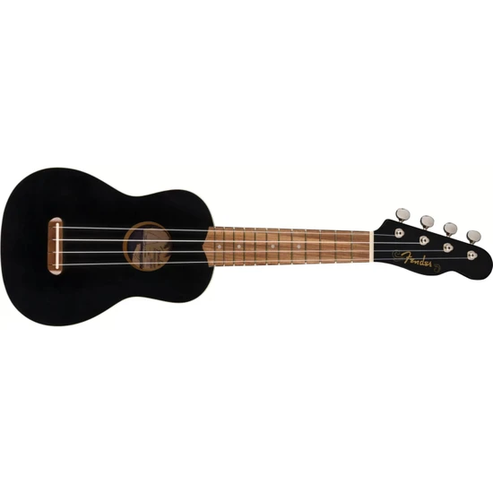 Fender Venice Black Soprano Ukulele