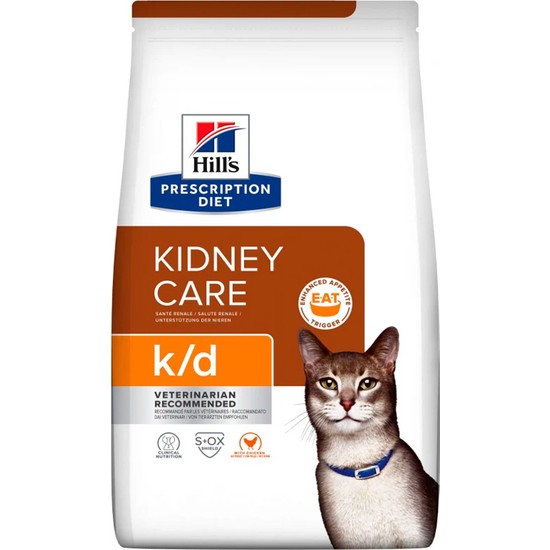 Hills Prescription Diet Kidney Care K/d Tavuklu Kedi Kuru Maması 3kg