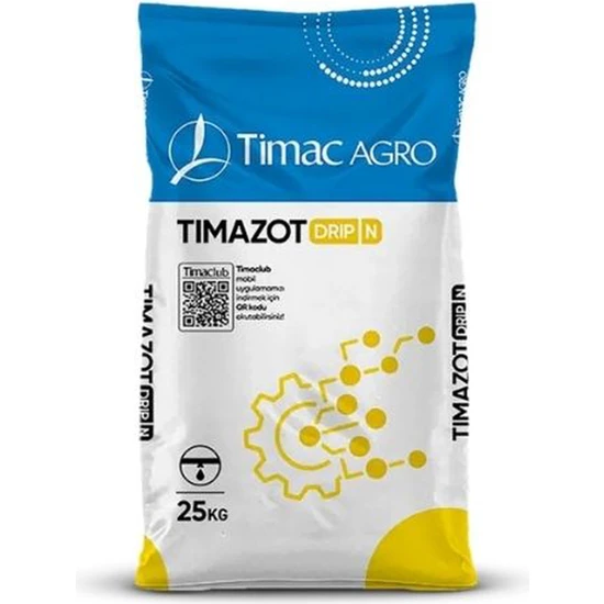 Timac Agro Tımazot Drıp-N Çim ve Bitki Gübresi 25 kg