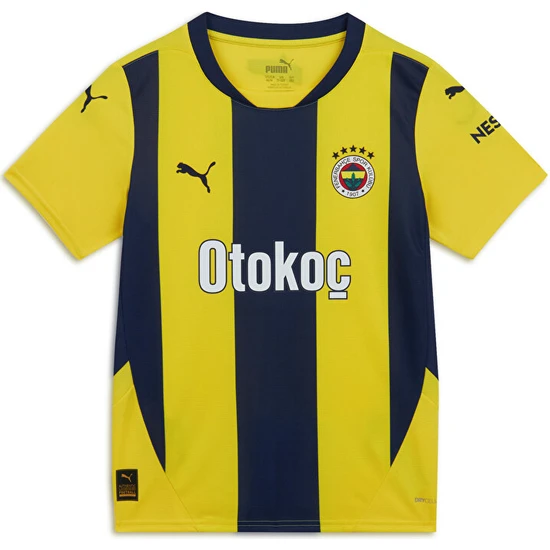 Puma Fsk Home Jersey  Jr Fenerbahçe Sk 2024/2025 Çocuk İç Saha Forması 77536401 Sarı