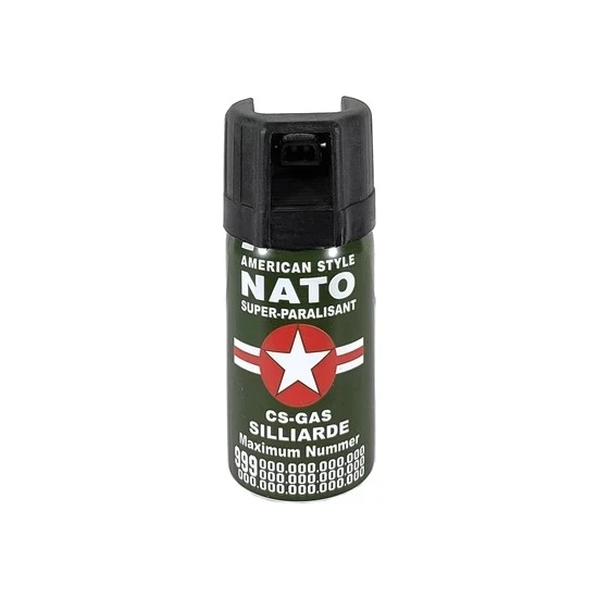 Asker Yeşili Askeryeşili Nato Büyük Koruyucu Biber Kılıfı Gazı (50ML)