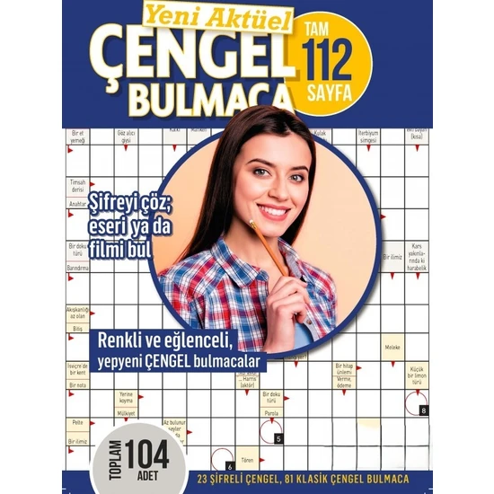 Yeni Aktüel Çengel Bulmaca 1. Sayı - 2024