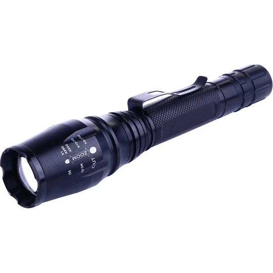 Durgunstore Profesyonel Tx6 Şarjlı Zoomlu El Feneri  WT-241