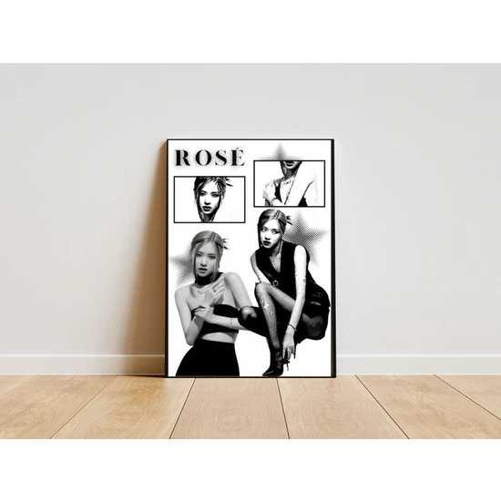 Blackpink Rose Duvar Poster 30 x 42 Çerçevesiz