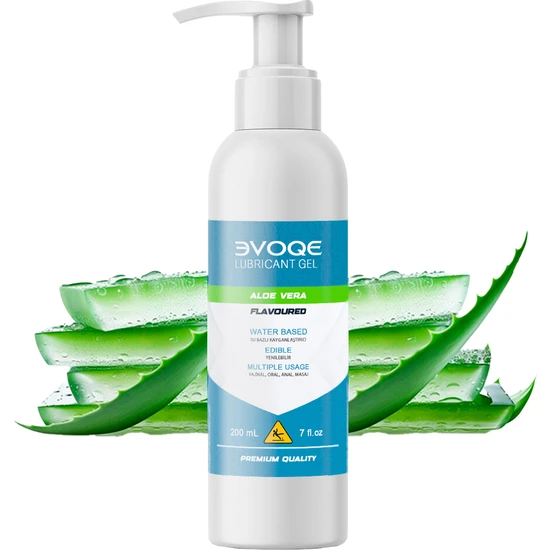 Evoqe Aloe Veralı Yenilebilir Kayganlaştırıcı Jel 200ML