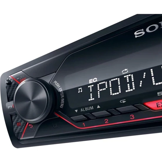 Sony USB Girişi DSX-A210UI Extrabass Özellikli USB Oto Teyp 4X55 Watt 2 Yıl