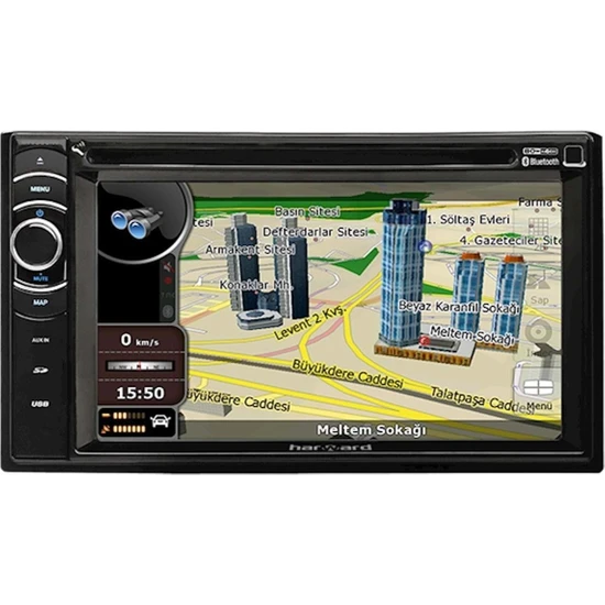 Harward 4X50 Watt HR-N622 4X50 Watt 6.2 Double Din Oto Teyp Double