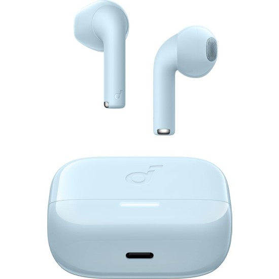 Anker Soundcore K20i Kulak İçi Bluetooth Kulaklık, 36 Saat Çalma Süresi, Hızlı Şarj, ENC 2 Mikrofon, IPX5 Su Geçirmez, Mavi - A3994